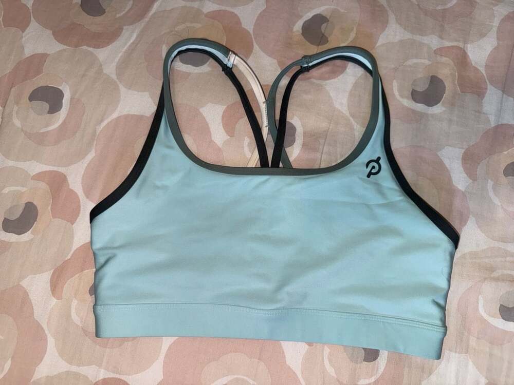 Peloton Sports Bra - Mint Green - Size L